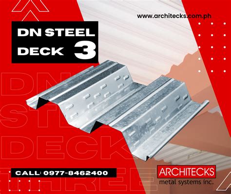 DN STEEL DECK 3 (WEB TYPE PROFILE) .